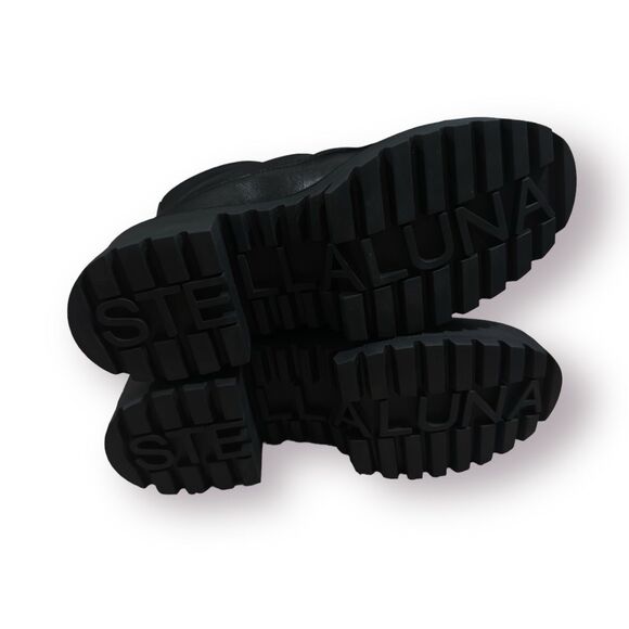 Stella Luna Gothcore Ankle Boot Whimsigoth Puff Paddy Womens Size 7‎ Black/Gold - Picture 5 of 10